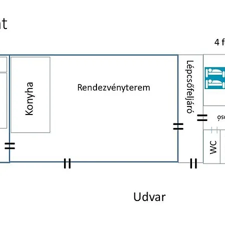 Andora Vendeghaz Апартаменты *